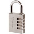 Master Lock Master Lock 643D 1.56 in. Aluminum Luggage Combination Lock 809394